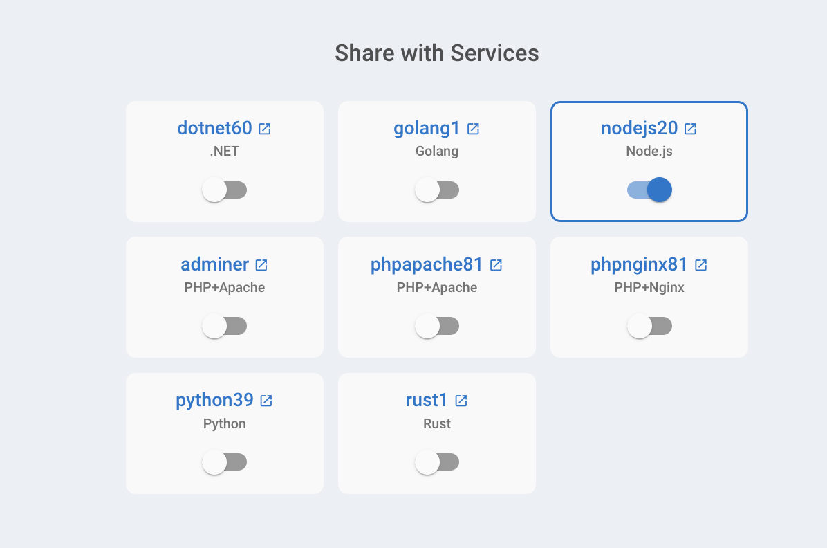 Connecting shared storage during creation